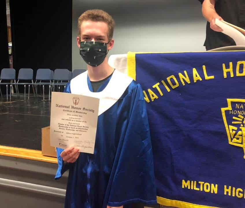 Induction into the National Honor Society, 10/7/21